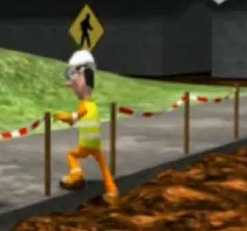 Pedestrian Route video